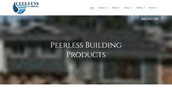 Desktop Screenshot of peerlessproducts.ca